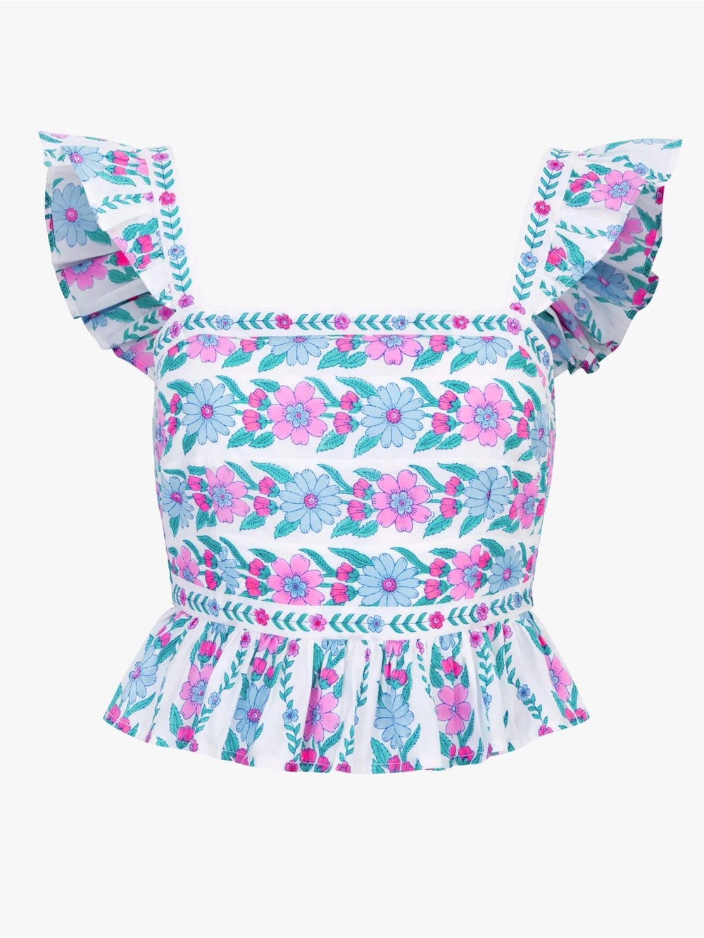 NWT Pink City Prints Freya Top